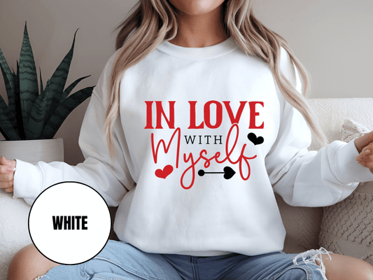 "In Love With Myself", Valentine's Day (Gildan 18000) VD036