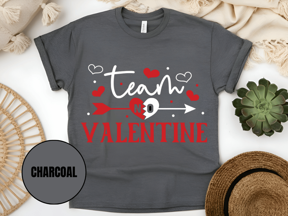 "Team Valentine, Valentine's Day" T-Shirt, (Gildan 5000) VD031
