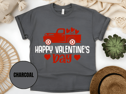 "Happy Valentine's day" T-Shirt, (Gildan 5000) VD020