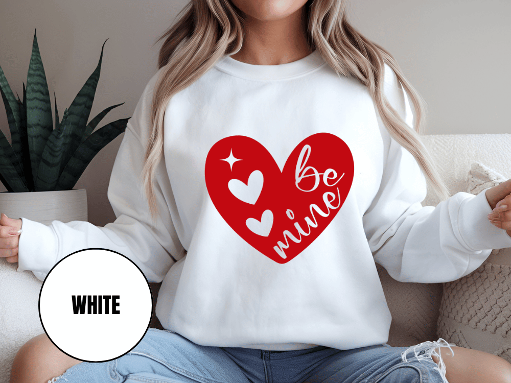 "Be Mine" Valentine's Day (Gildan 18000) VD055