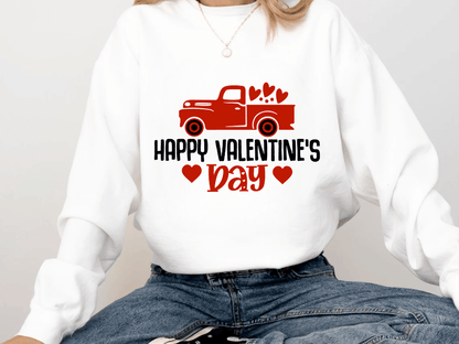 "Happy Valentine's Day" Valentine's Day (Comfort Color) VDS020