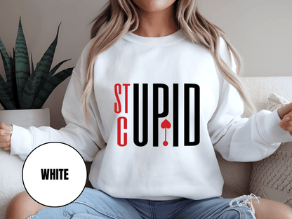 "Stupid Cupid", Valentine's Day (Gildan 18000) VD029