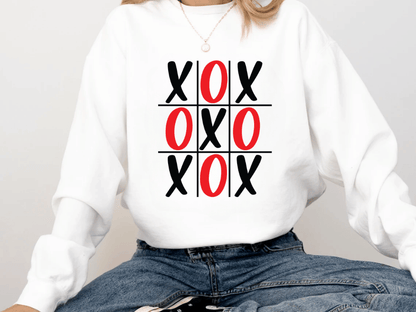"XOXOXO Valentine's Day" Valentine's Day (Comfort Color) VDS015