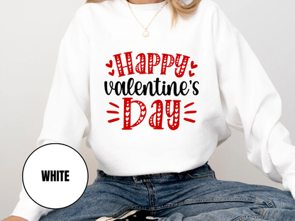 "Happy Valentine's Day" Valentine's Day (Comfort Color) VDS001