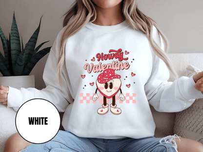 "Howdy Valentine" Valentine's Day (Gildan 18000) VD043