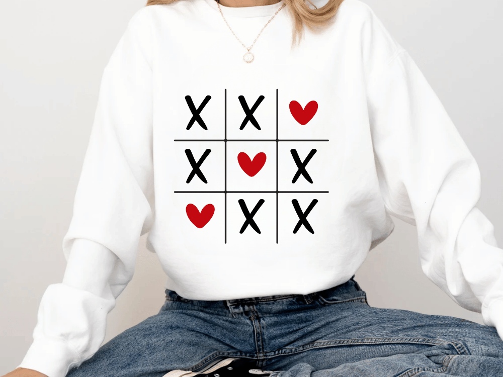 "XOXOXO" Valentine's Day (Comfort Color) VDS053