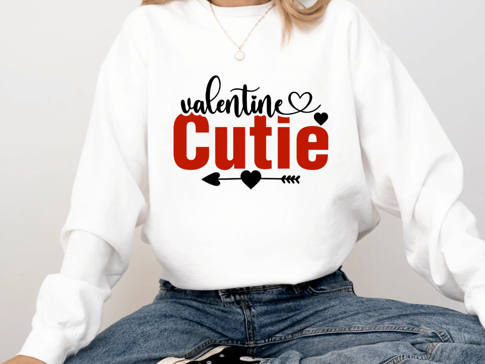 "Valentine Cutie" Valentine's Day (Comfort Color) VDS028