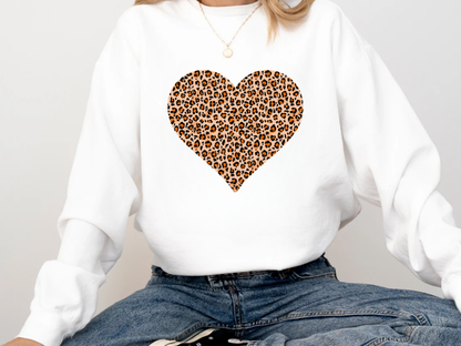 "Heart Leopard Design" Valentine's Day (Comfort Color) VDS082