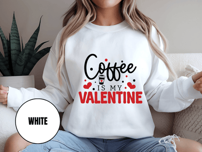 "Coffee is My Valentine", Valentine's Day (Gildan 18000) VD040