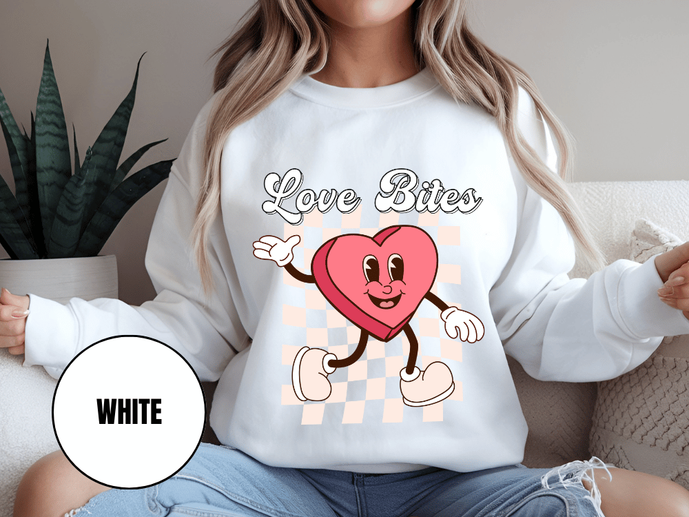 "Love Bites" Valentine's Day (Gildan 18000) VD046