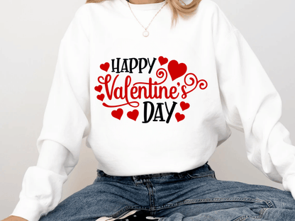 "Happy Valentine's Day" Valentine's Day (Comfort Color) VDS007