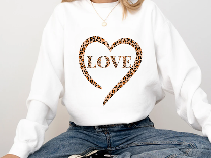 "Love Leopard Design" Valentine's Day (Comfort Color) VDS075