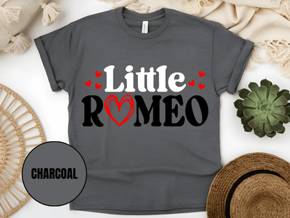 "Little Romeo, Valentine's Day" T-Shirt, (Gildan 5000) VD057