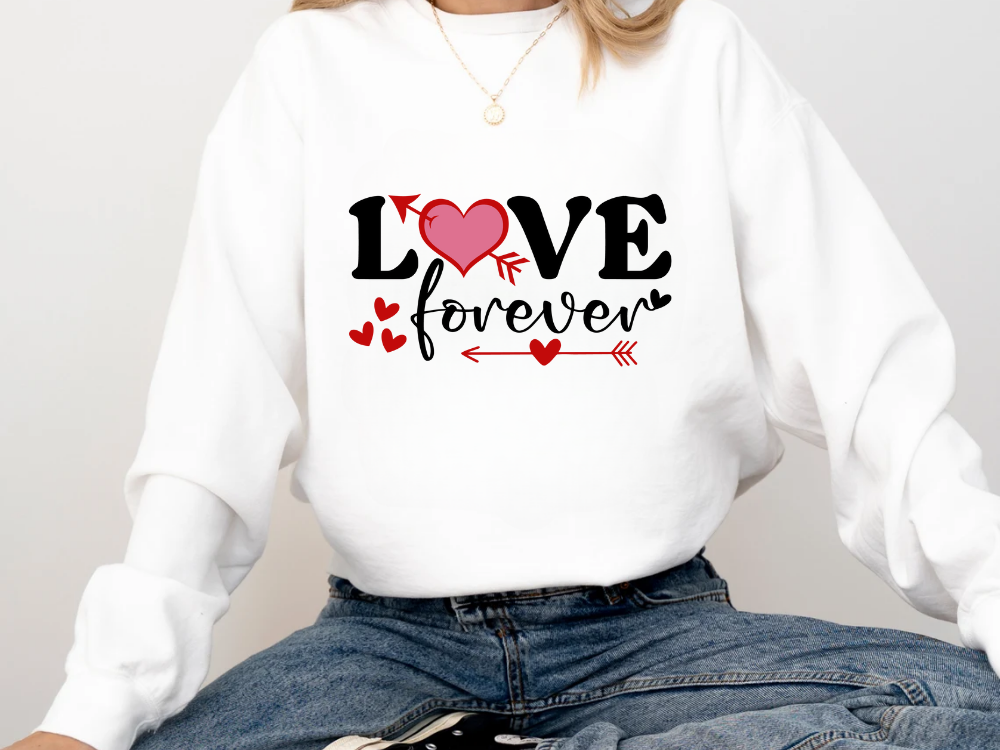 "Love Forever" Valentine's Day (Comfort Color) VDS056