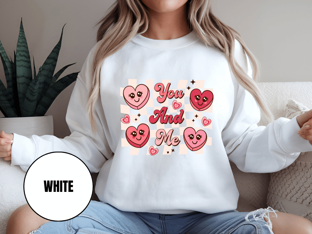 "You And Me" Valentine's Day (Gildan 18000) VD050