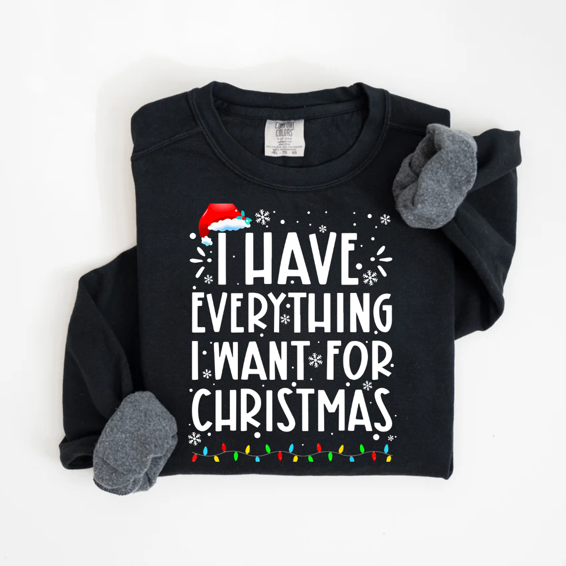 "I Have Everything I want For christmas" For Christmas Shirt, Funny Christmas Matching Shirts