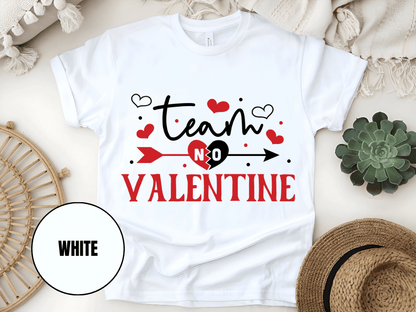 "Team Valentine, Valentine's Day" T-Shirt, (Gildan 5000) VD031