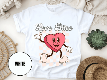 "Love Bites , Valentine's Day" T-Shirt, (Gildan 5000) VD046