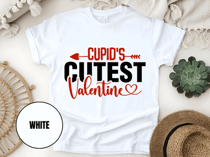 "Cupid's Cutest Valentine's day" T-Shirt, (Gildan 5000) VD018
