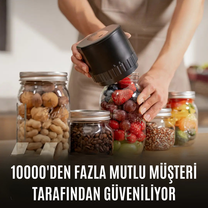 "VACUMAX" Kavanoz Vakumlama Seti