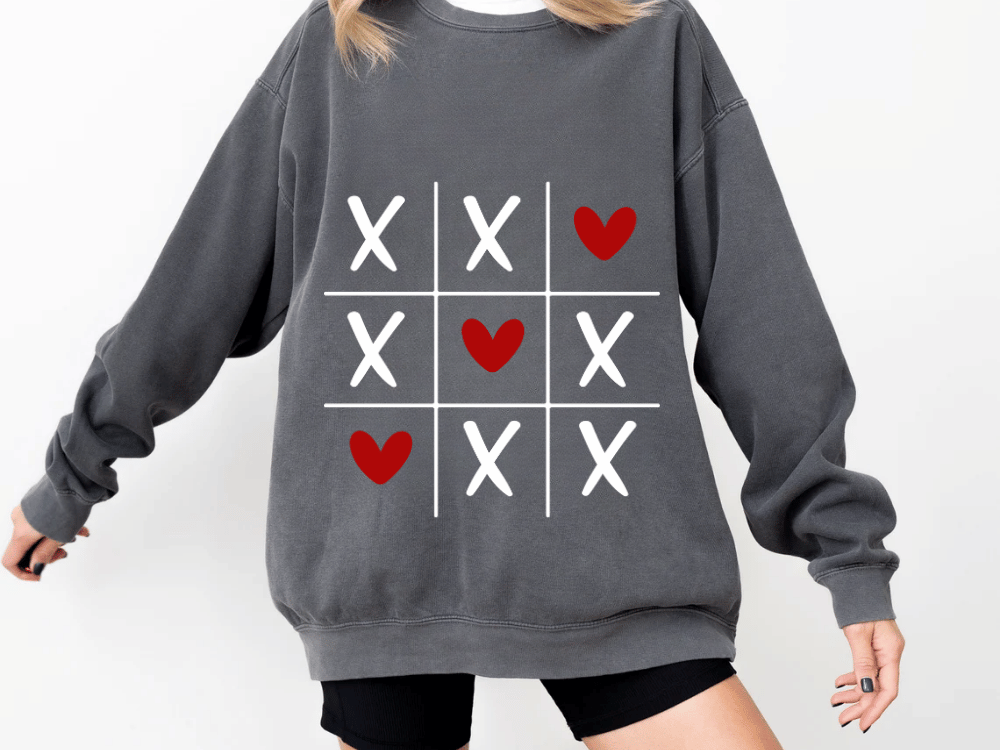 "XOXOXO" Valentine's Day (Comfort Color) VDS053