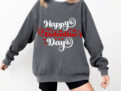 "Happy Valentine's Day" Valentine's Day (Comfort Color) VDS008