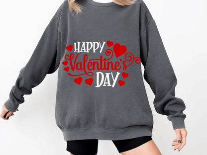 "Happy Valentine's Day" Valentine's Day (Comfort Color) VDS007