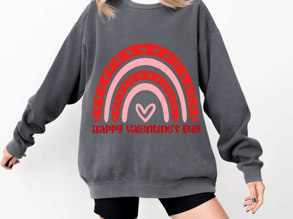 "Happy Valentine's Day" Valentine's Day (Comfort Color) VDS005