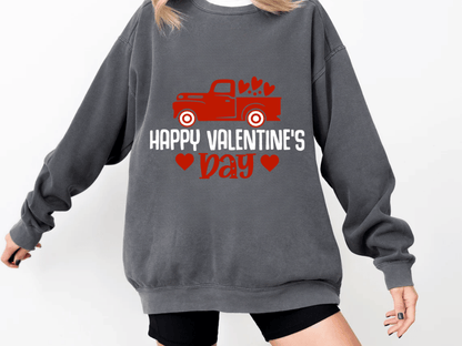 "Happy Valentine's Day" Valentine's Day (Comfort Color) VDS020