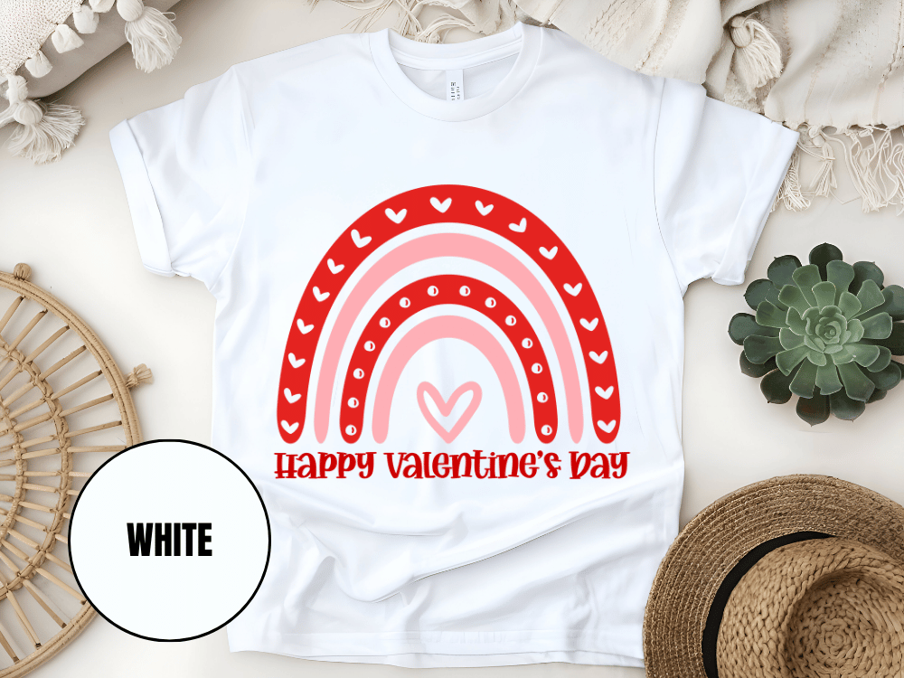 "Happy Valentine's day" T-Shirt, (Gildan 5000) VD005