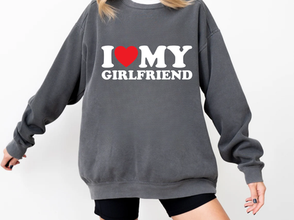 "I Love My Girlfriend" Valentine's Day (Gildan 18000) VD085