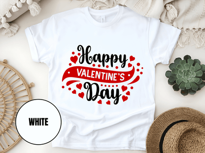 "Happy Valentine's day" T-Shirt, (Gildan 5000) VD003