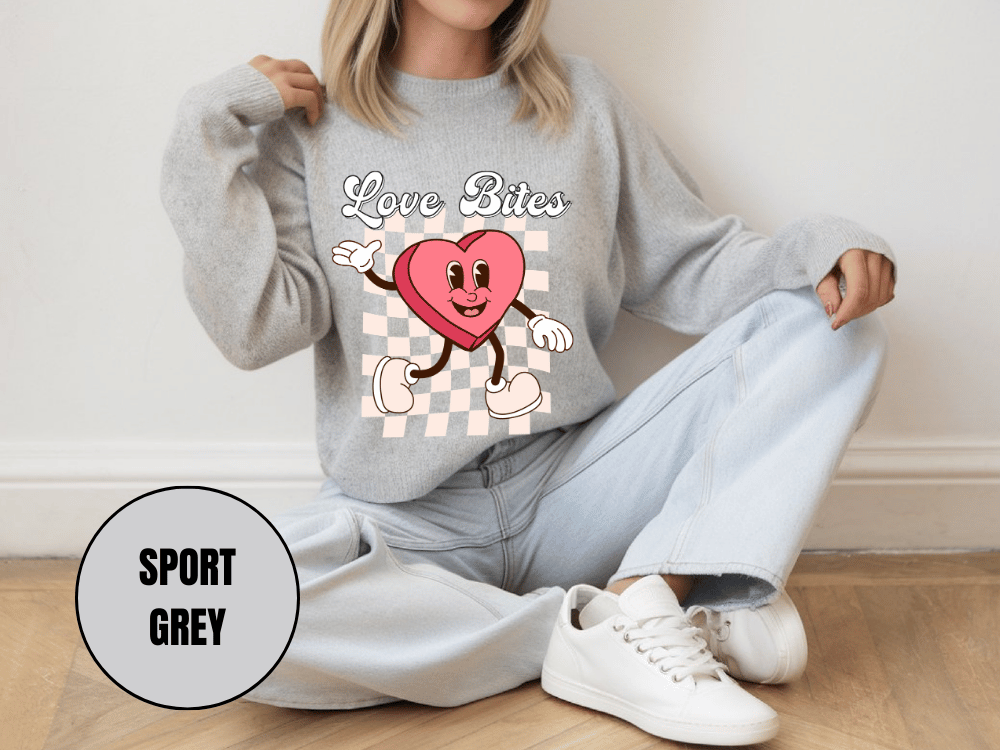 "Love Bites" Valentine's Day (Gildan 18000) VD046