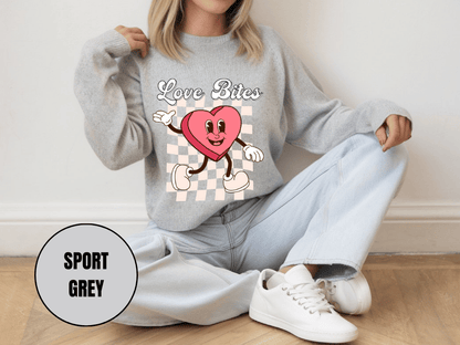 "Love Bites" Valentine's Day (Gildan 18000) VD046