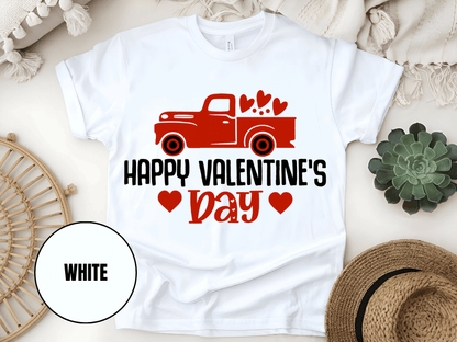 "Hugs Kisses and Valentine Wishes,Valentine's day" T-Shirt, (Gildan 5000) VD021