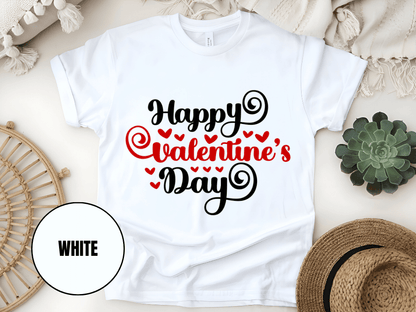 "Happy Valentine's day" T-Shirt, (Gildan 5000) VD008