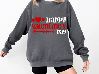 "Happy Valentine's Day" Valentine's Day (Comfort Color) VDS009
