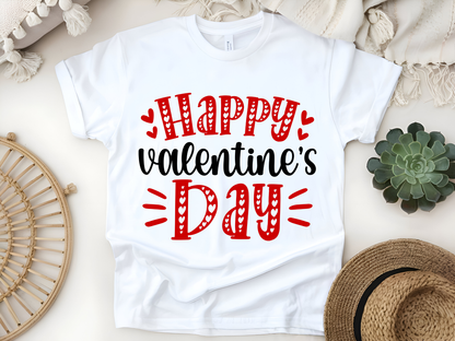 "Happy Valentine's day" T-Shirt, (Gildan 5000) VD001