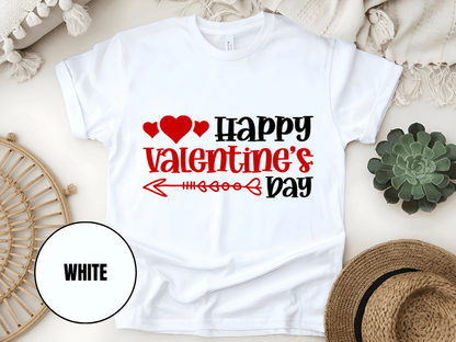 "Happy Valentine's day" T-Shirt, (Gildan 5000) VD009