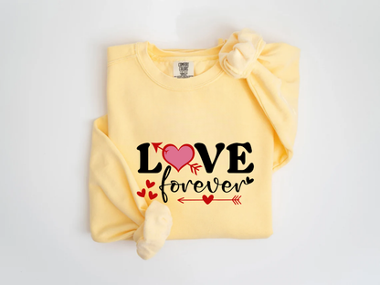 "Love Forever" Valentine's Day (Comfort Color) VDS056
