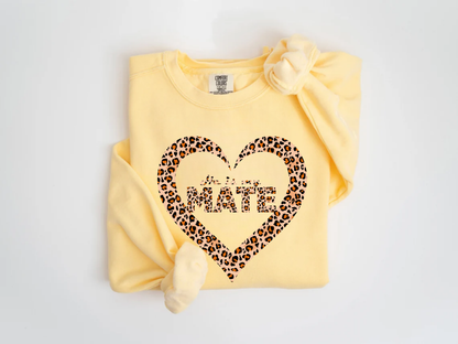 "He Is My Mate Leopard Design" Valentine's Day (Comfort Color) VDS069