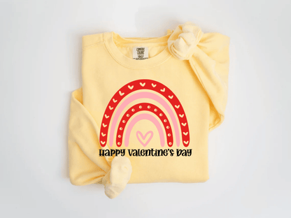 "Happy Valentine's Day" Valentine's Day (Comfort Color) VDS005