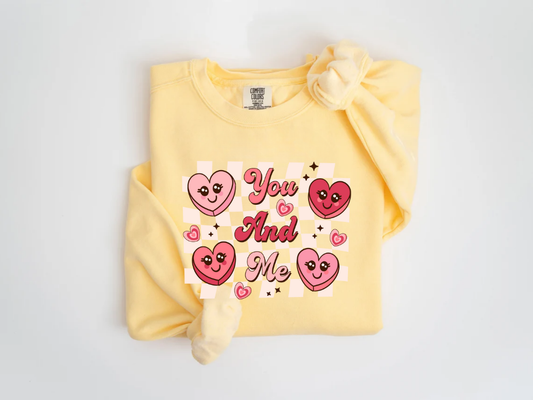 "You And Me" Valentine's Day (Comfort Color) VDS050
