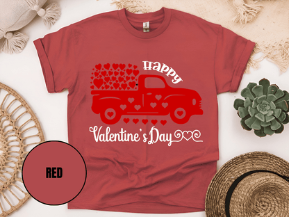 "Happy Valentine's day" T-Shirt, (Gildan 5000) VD006
