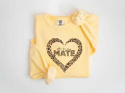"He Is My Mate Leopard Design" Valentine's Day (Comfort Color) VDS070