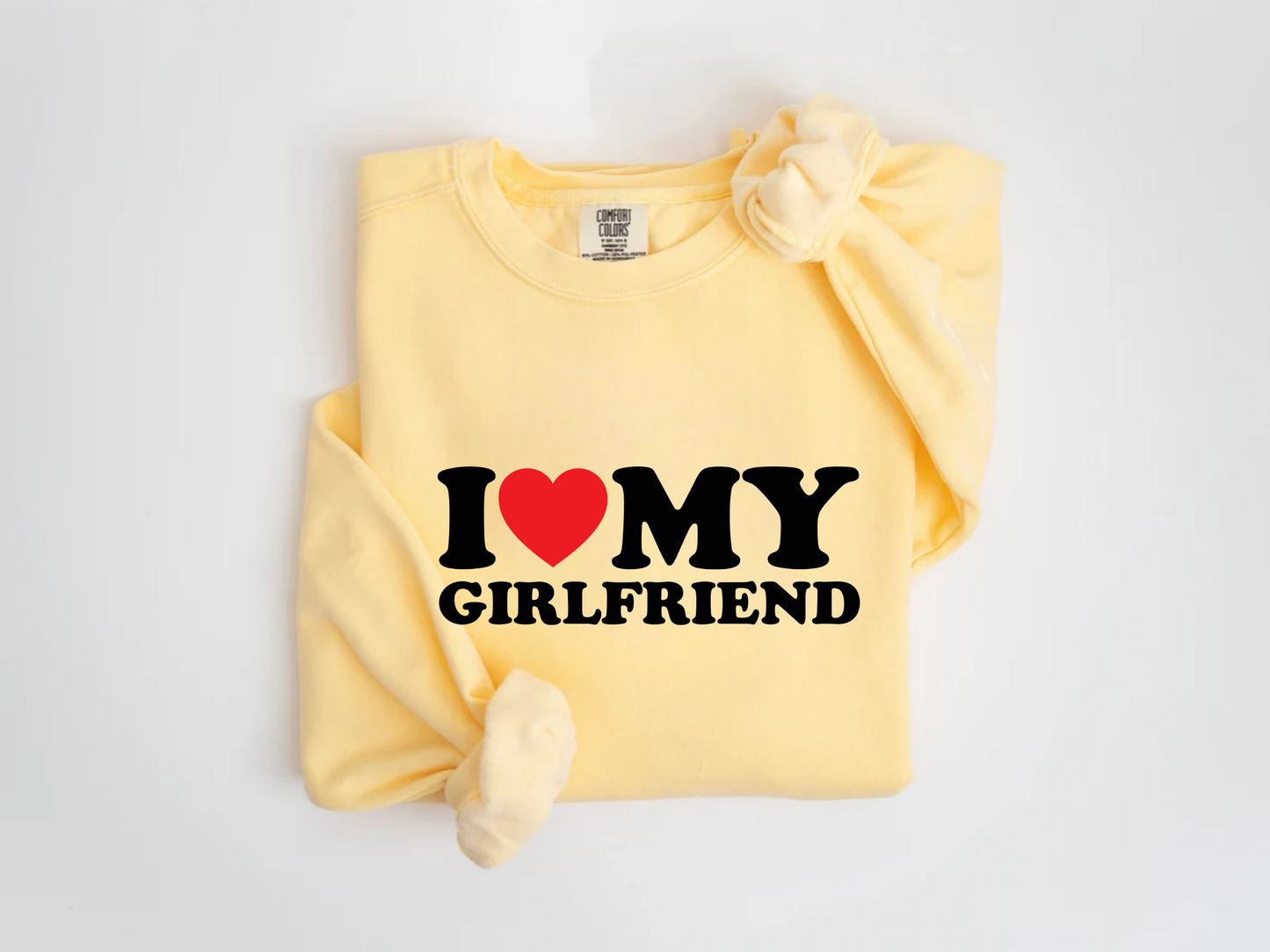 "I Love My Girlfriend" Valentine's Day (Gildan 18000) VD085