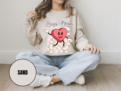 "Love Bites" Valentine's Day (Gildan 18000) VD046