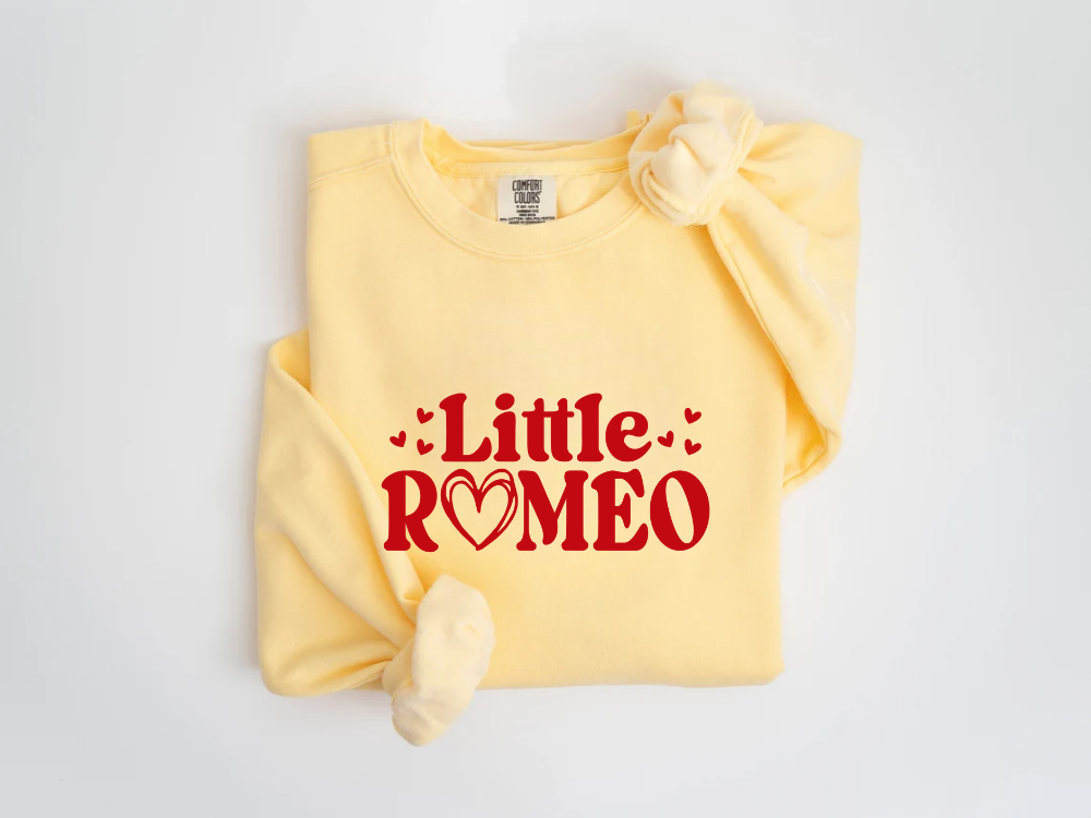 "Little Romeo" Valentine's Day (Comfort Color) VDS057