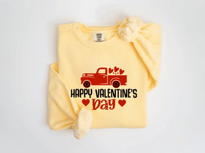 "Happy Valentine's Day" Valentine's Day (Comfort Color) VDS020