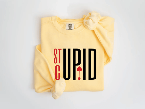 "Stupid Cupid" Valentine's Day (Comfort Color) VDS029